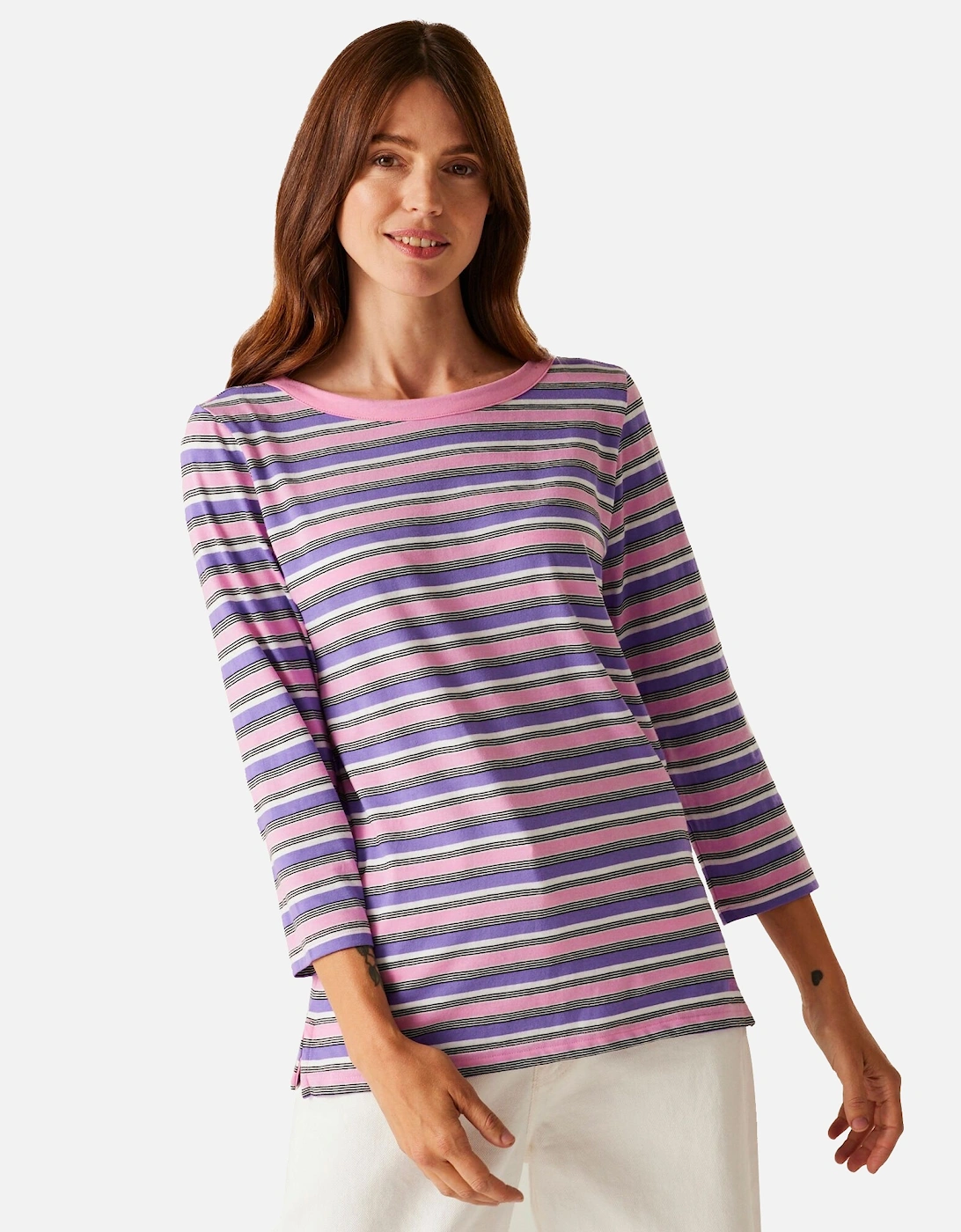 Womens/Ladies Baylette II Striped T-Shirt