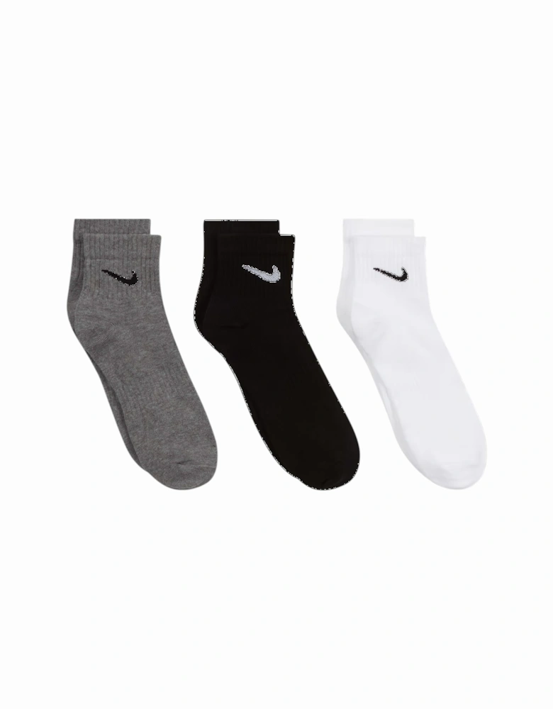 SX7677 Mens Ankle Socks Lightweight Everyday Cushioned