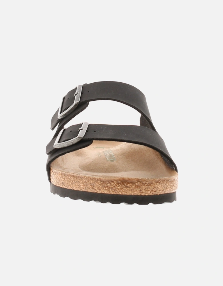 Birkenstock Womens Flat Sandals Arizona Buckle black UK Size