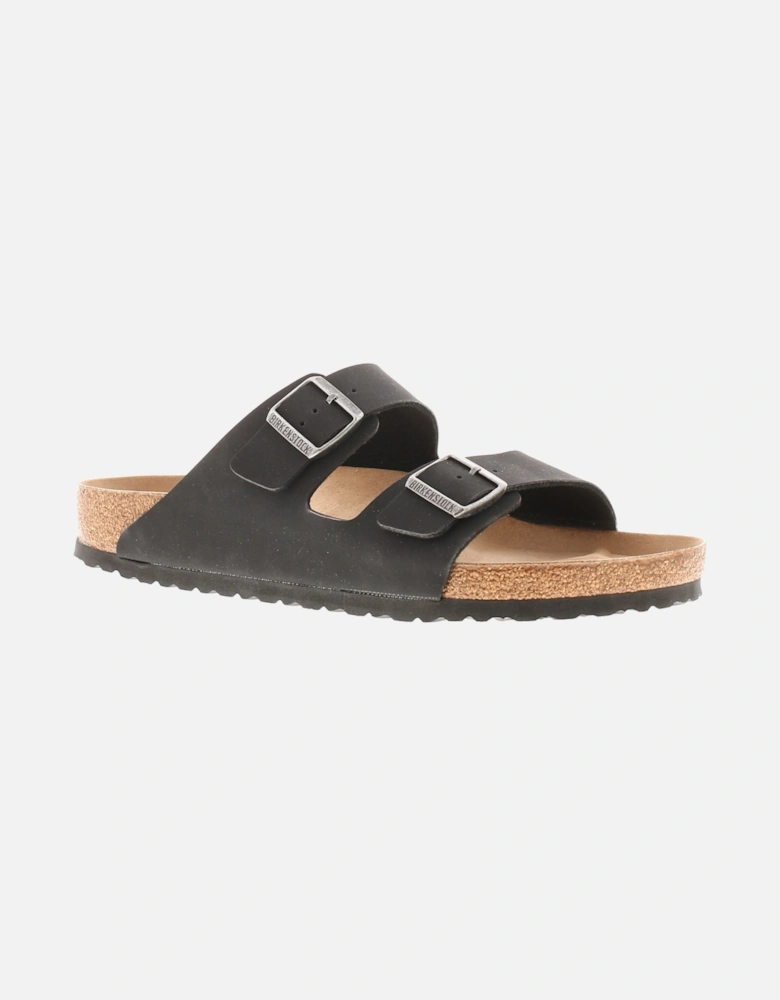 Birkenstock Womens Flat Sandals Arizona Buckle black UK Size