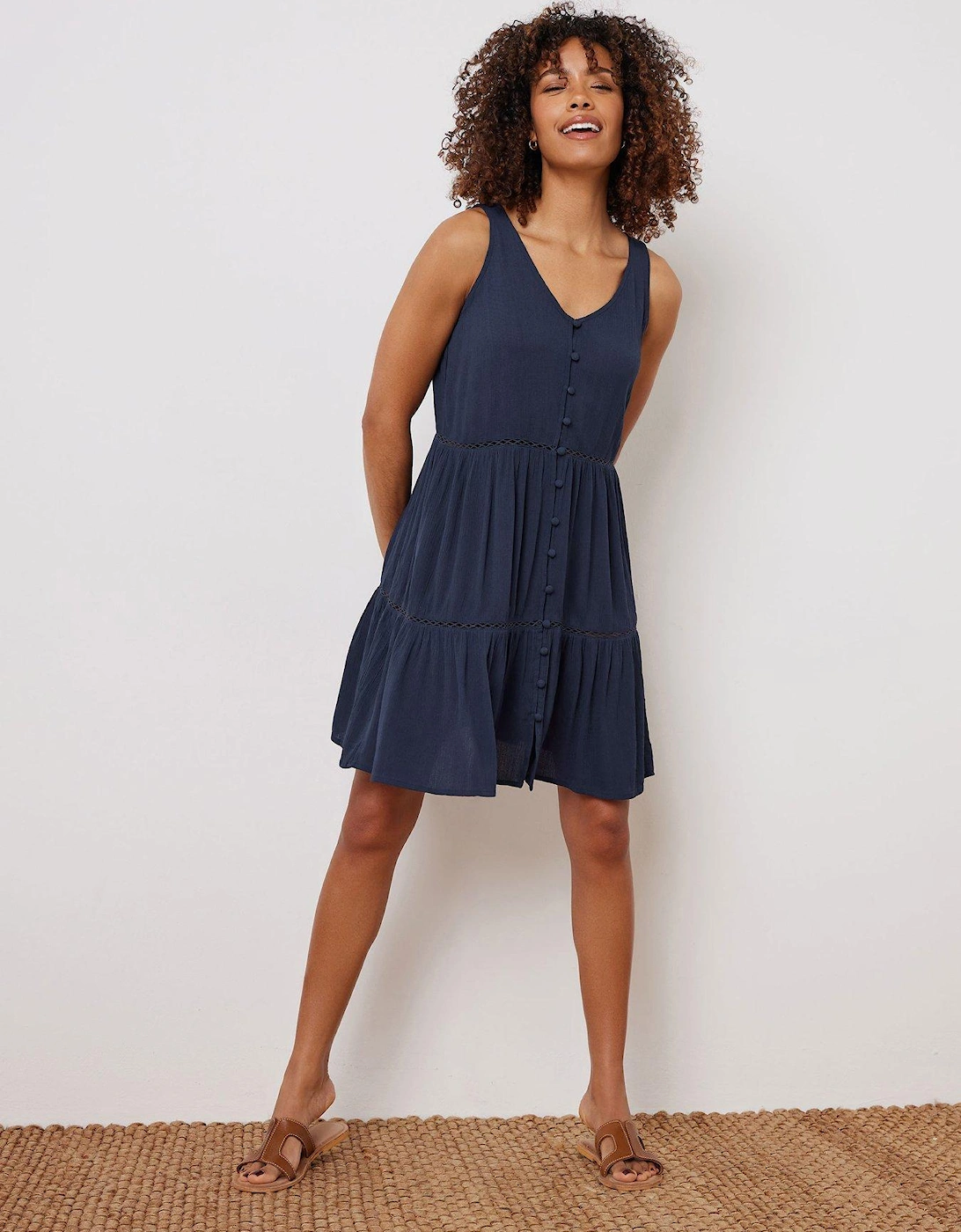 Button Beach Dress, 2 of 1