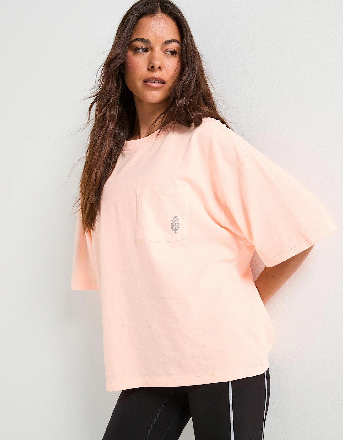Womens Training Logo Tackle Tee - Pink, 2 of 1