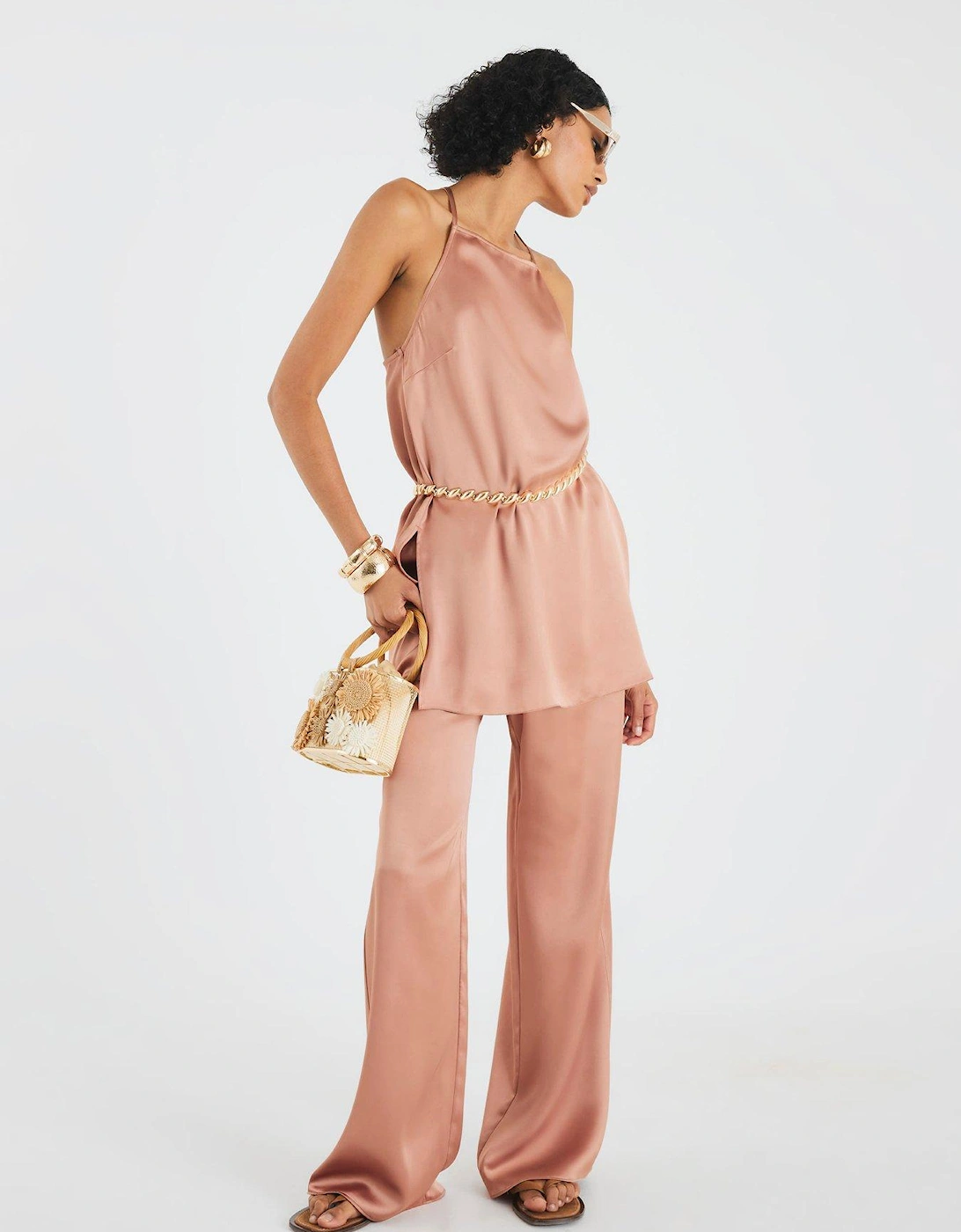 Halter Neck Top - Brown, 2 of 1