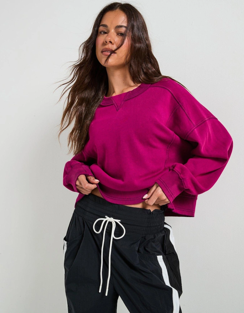 Womens Training Intercept Pullover - Pink