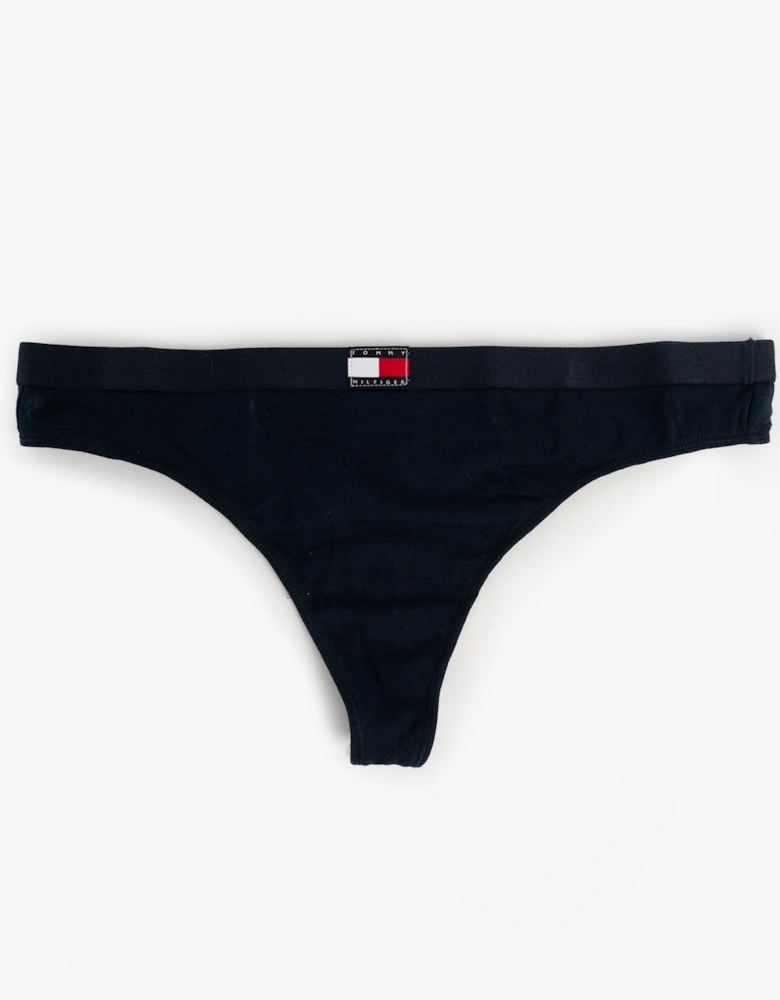 FLAG LOGO 3 Pack Womens Thongs Primary Red/Light Pink Rib/Navy