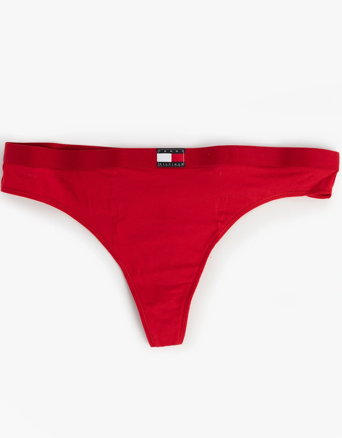 FLAG LOGO 3 Pack Womens Thongs Primary Red/Light Pink Rib/Navy