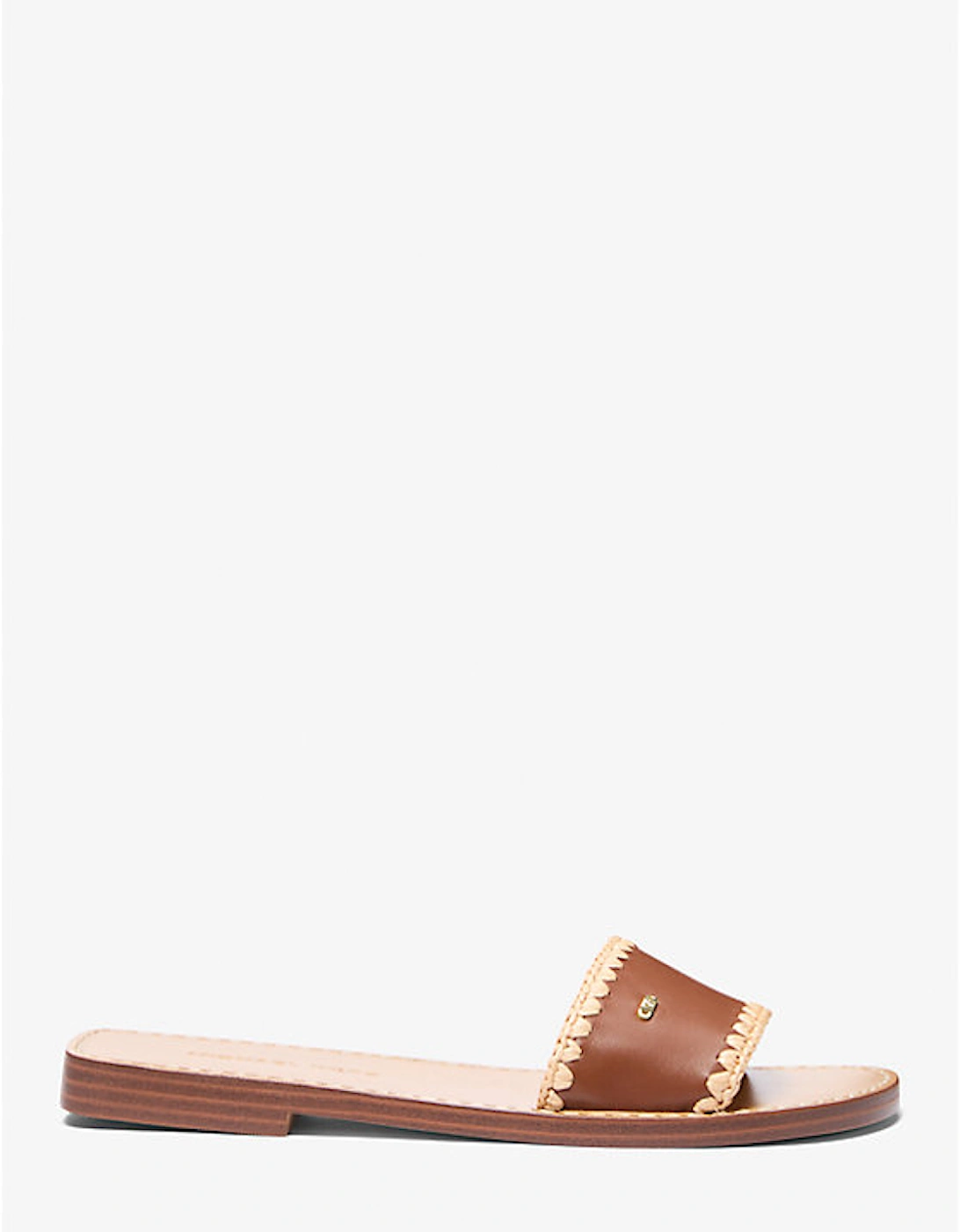 Drea Leather Slide Sandal