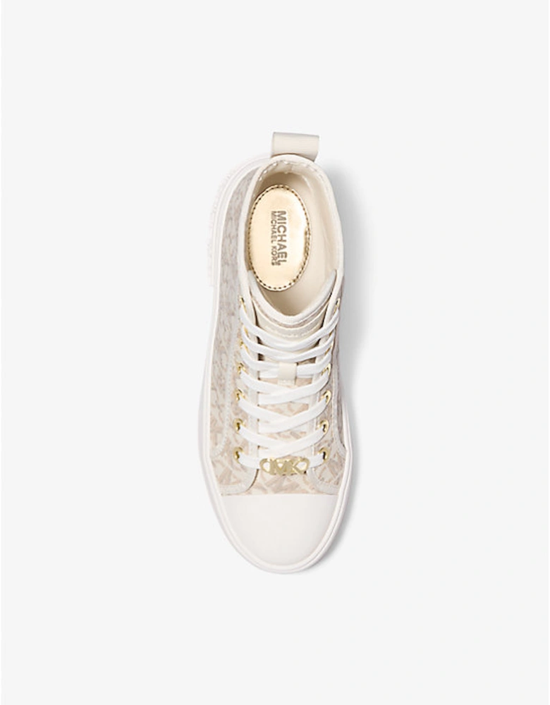 Evy Empire Monogram High-Top Sneaker