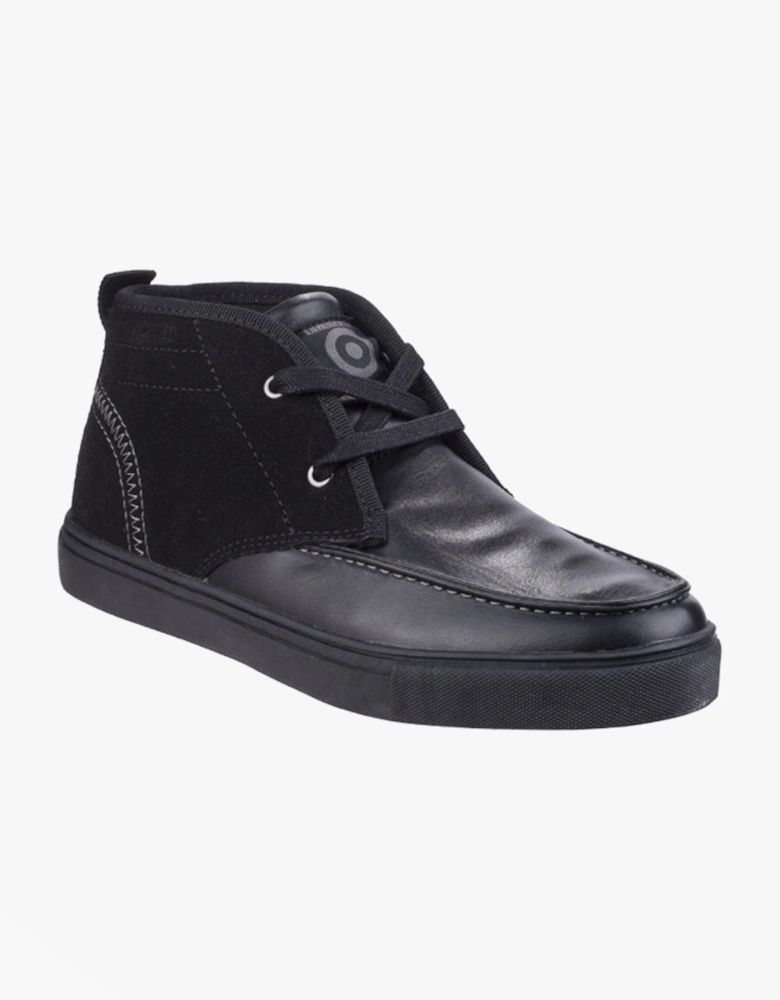 CHUKKA Boys Ankle Boots Black