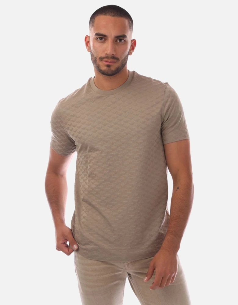 Allover Jacquard Eagle T-Shirt