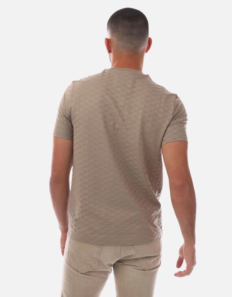 Allover Jacquard Eagle T-Shirt