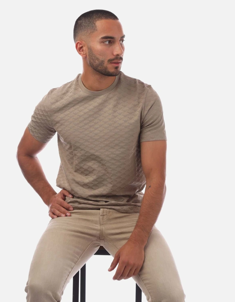 Allover Jacquard Eagle T-Shirt