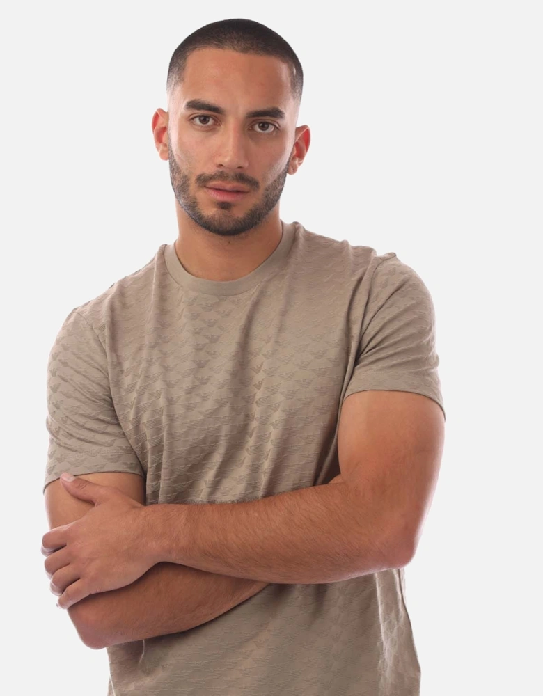 Allover Jacquard Eagle T-Shirt