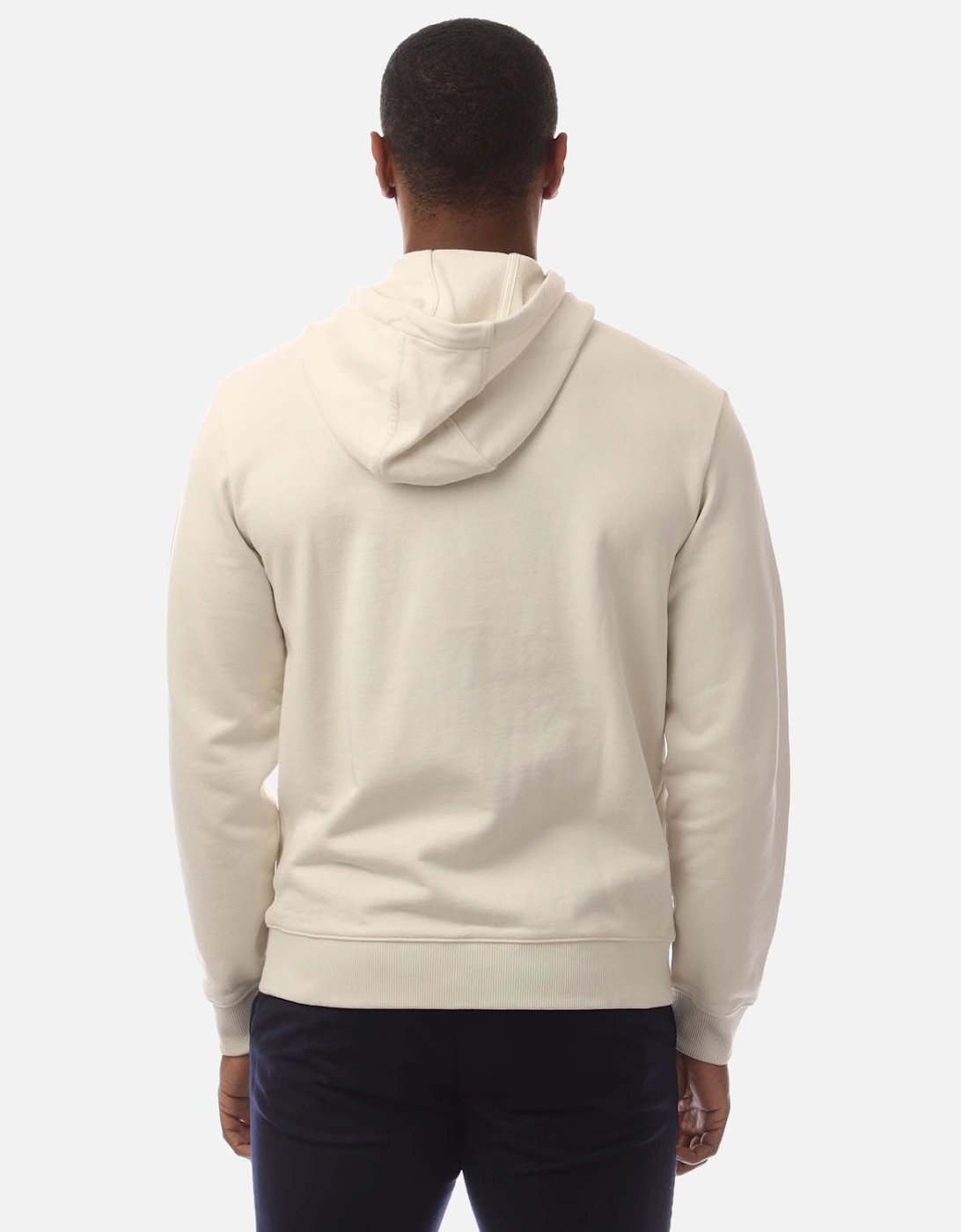 Red Logo Full-Zip Hoodie