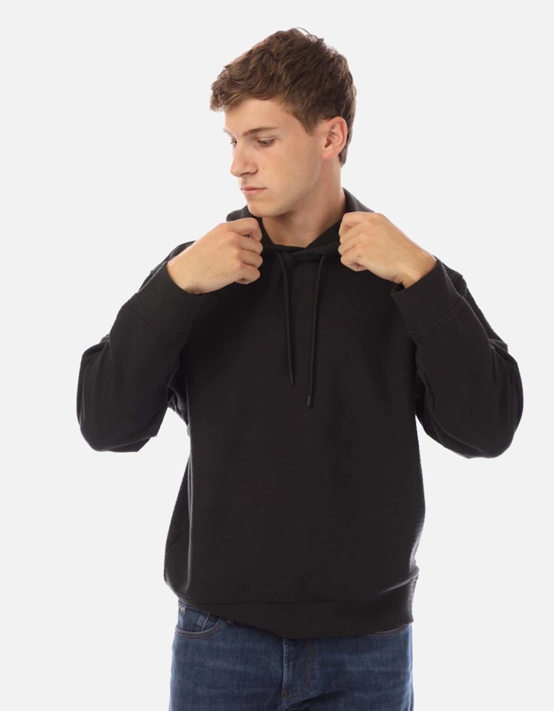 Allover Lettering Hoodie