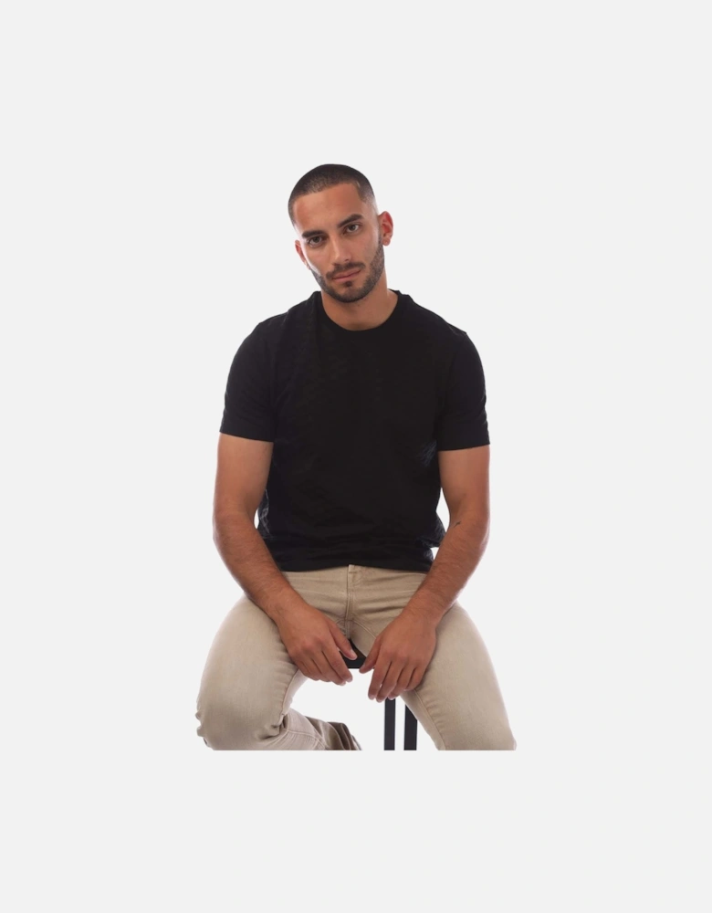 Allover Jacquard Eagle T-Shirt
