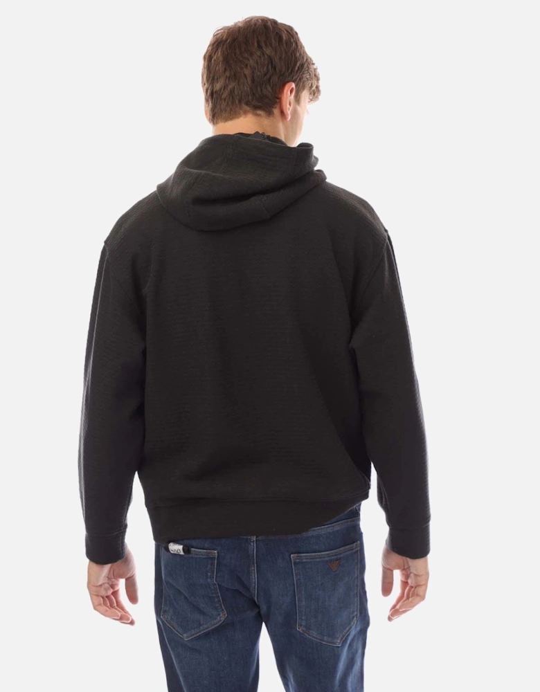 Allover Lettering Hoodie