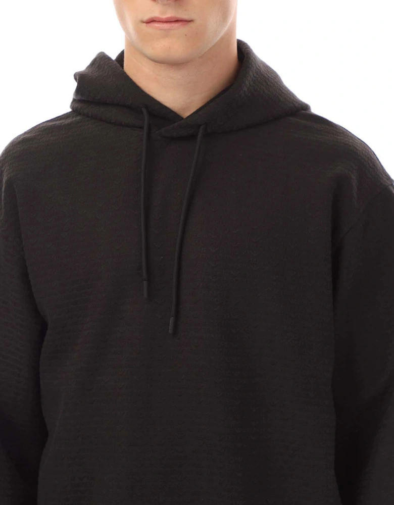 Allover Lettering Hoodie