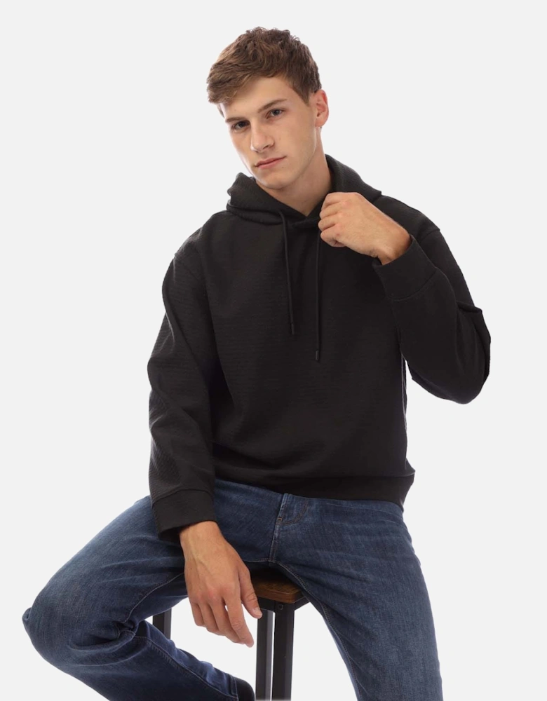 Allover Lettering Hoodie