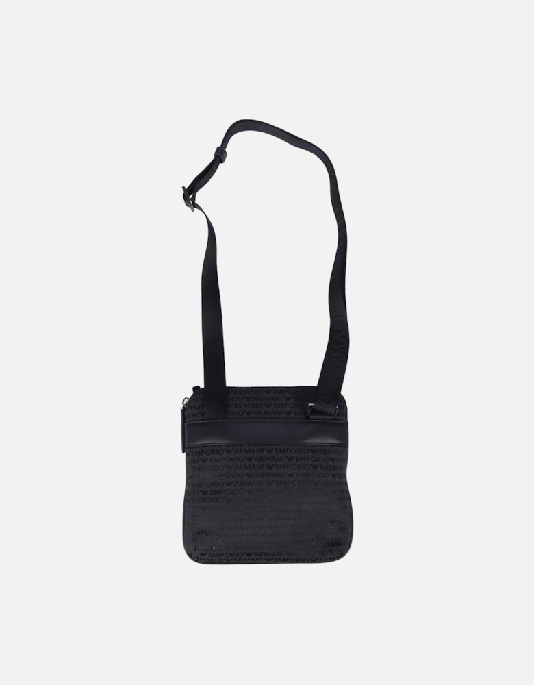 Allover Lettering Messenger Bag