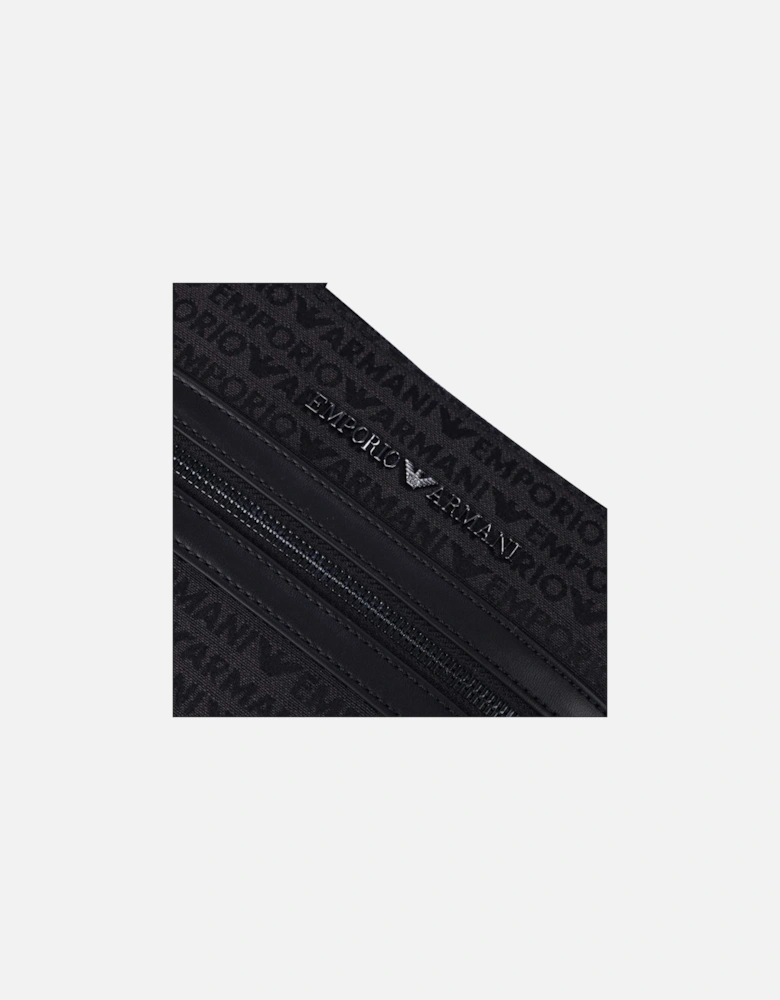 Allover Lettering Messenger Bag