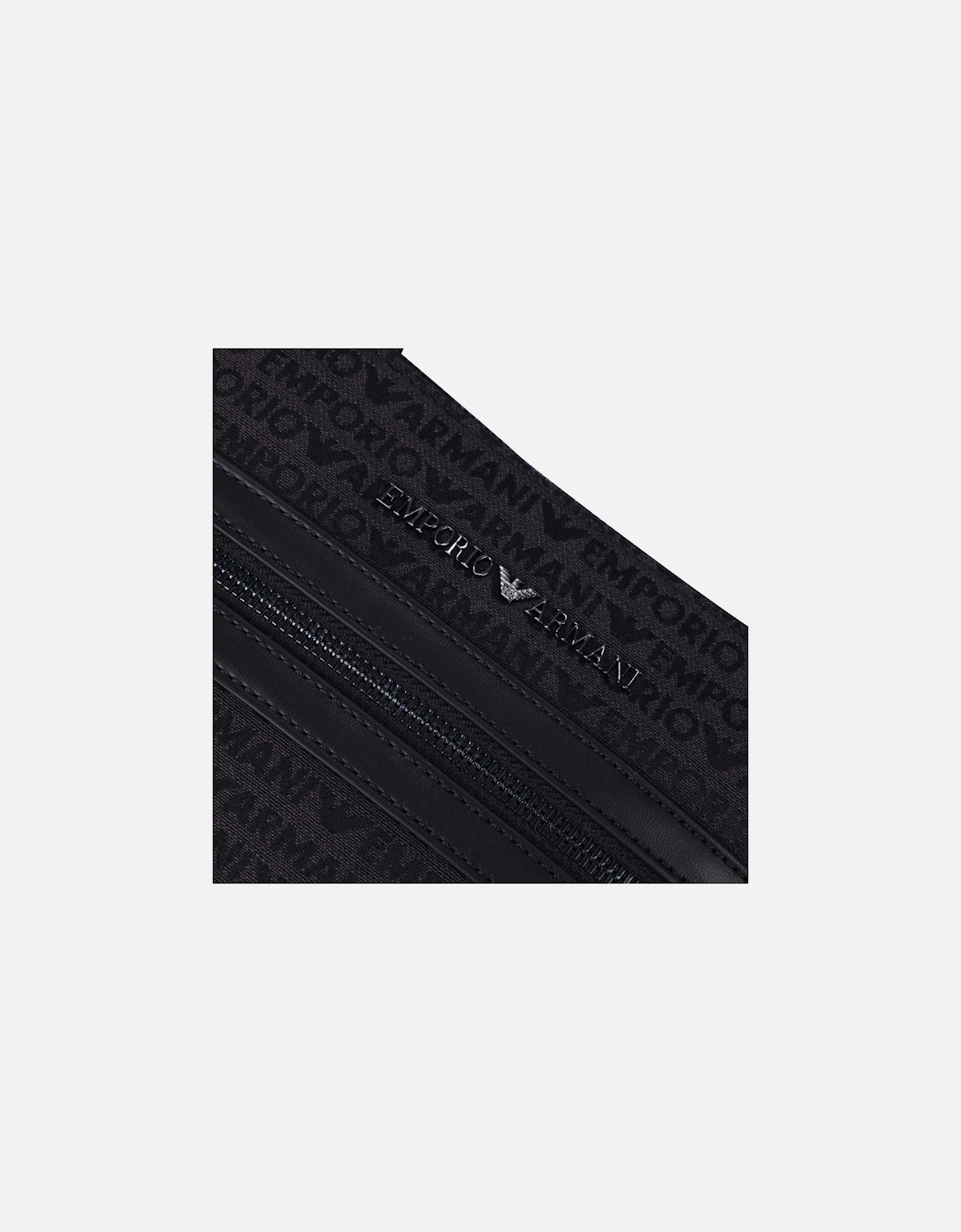 Allover Lettering Messenger Bag