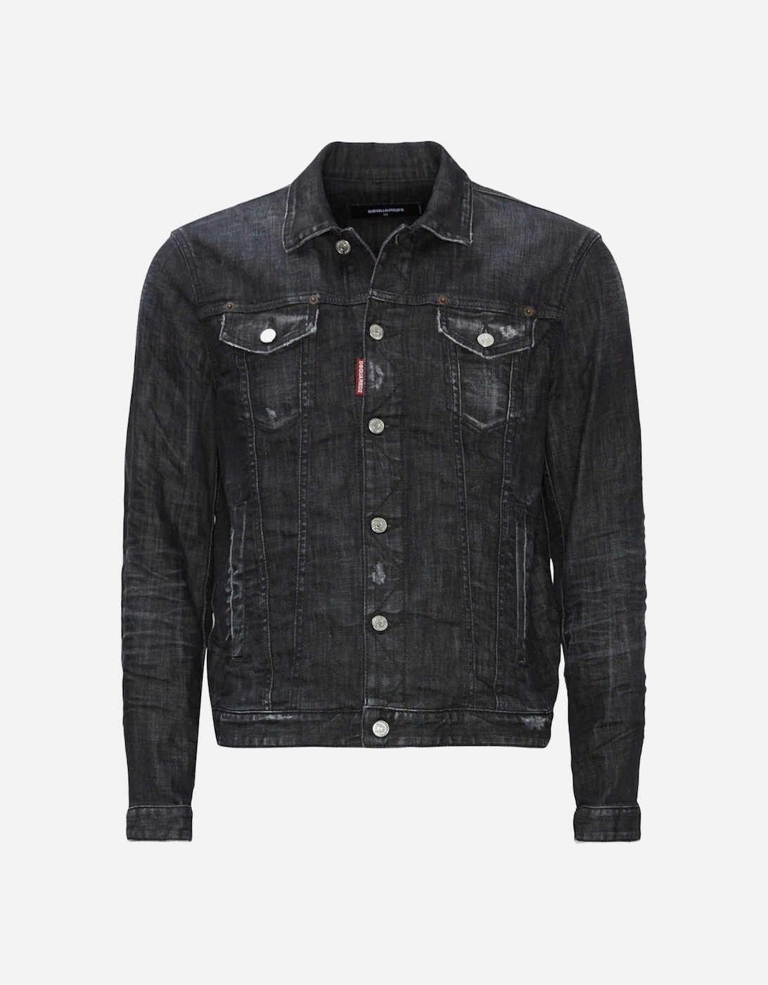 Dan Jacket Black Denim Jacket, 3 of 2