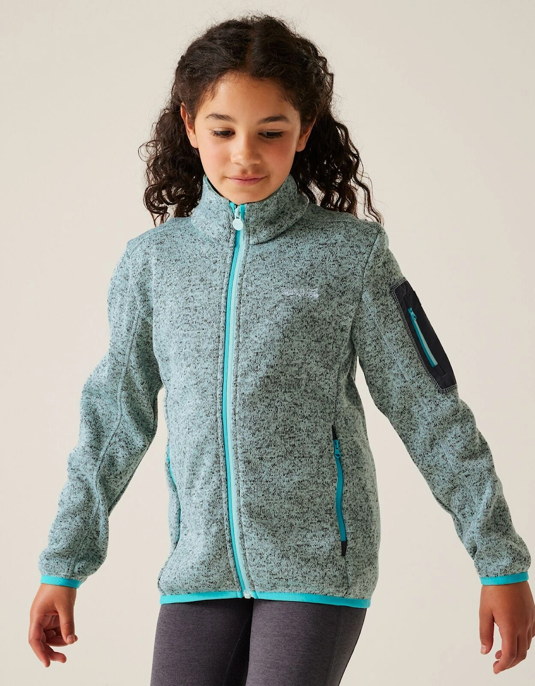 Kids Newhill Full Zip Fleece, 2 of 1