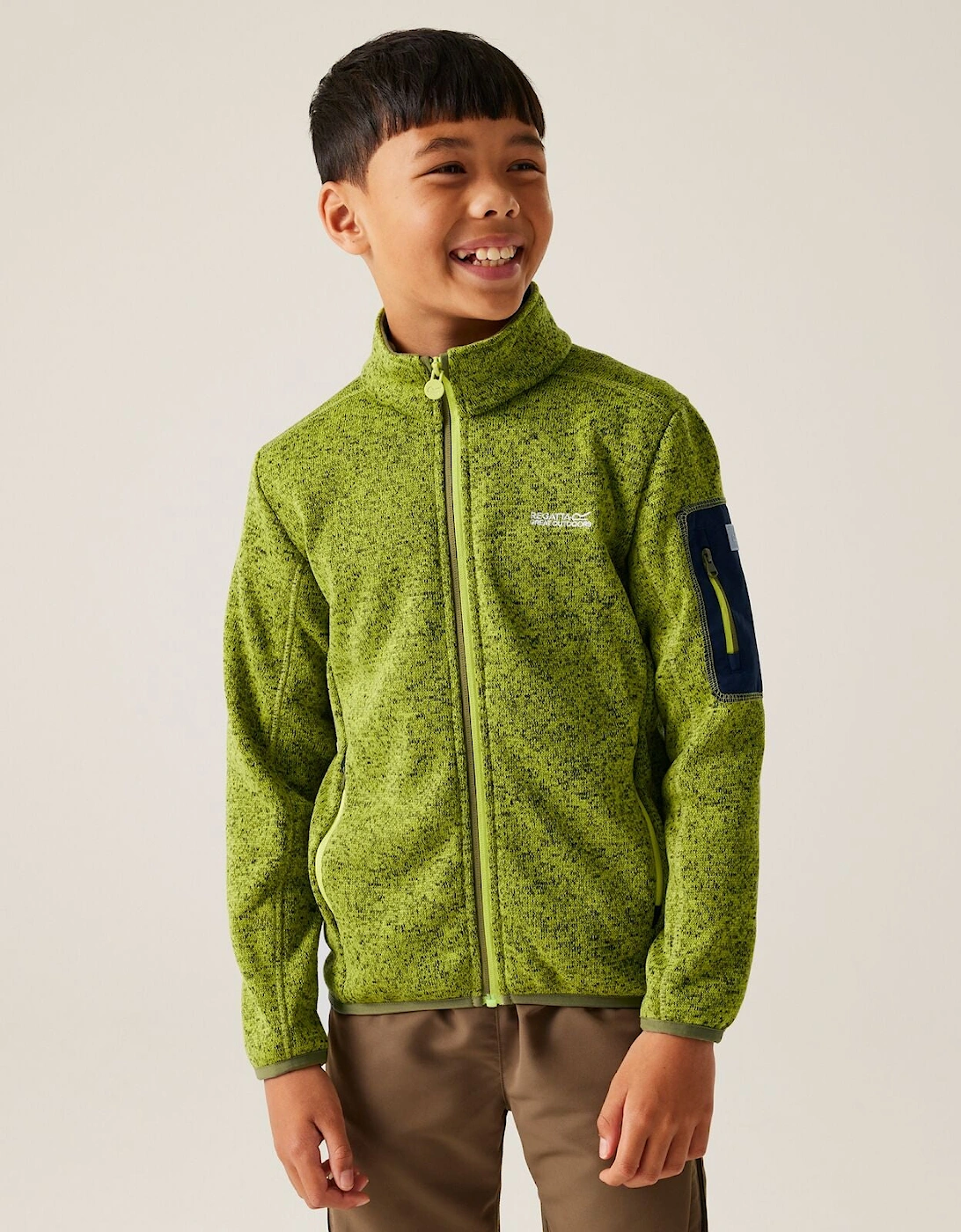 Kids Newhill Full Zip Fleece, 2 of 1