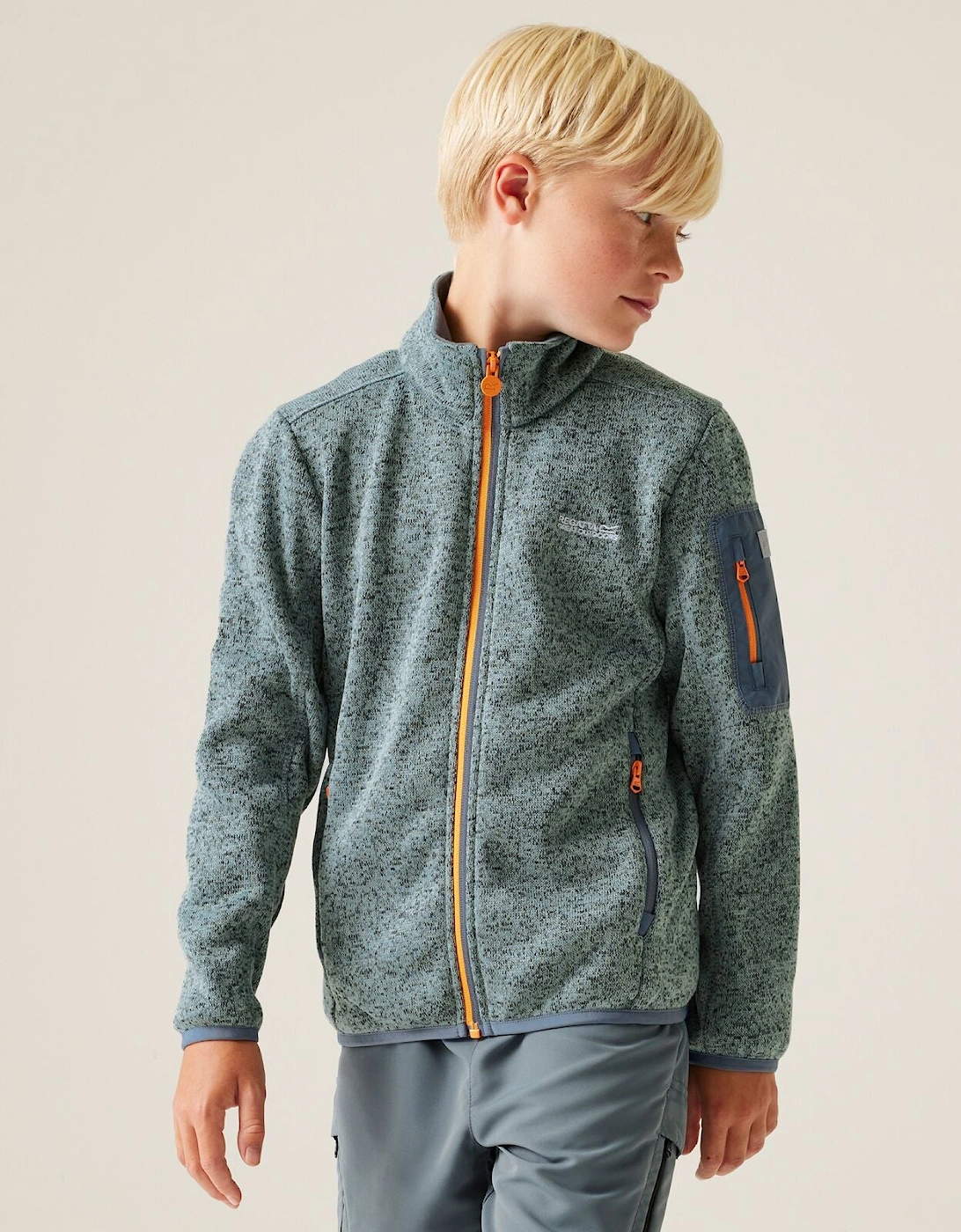 Kids Newhill Full Zip Fleece, 2 of 1