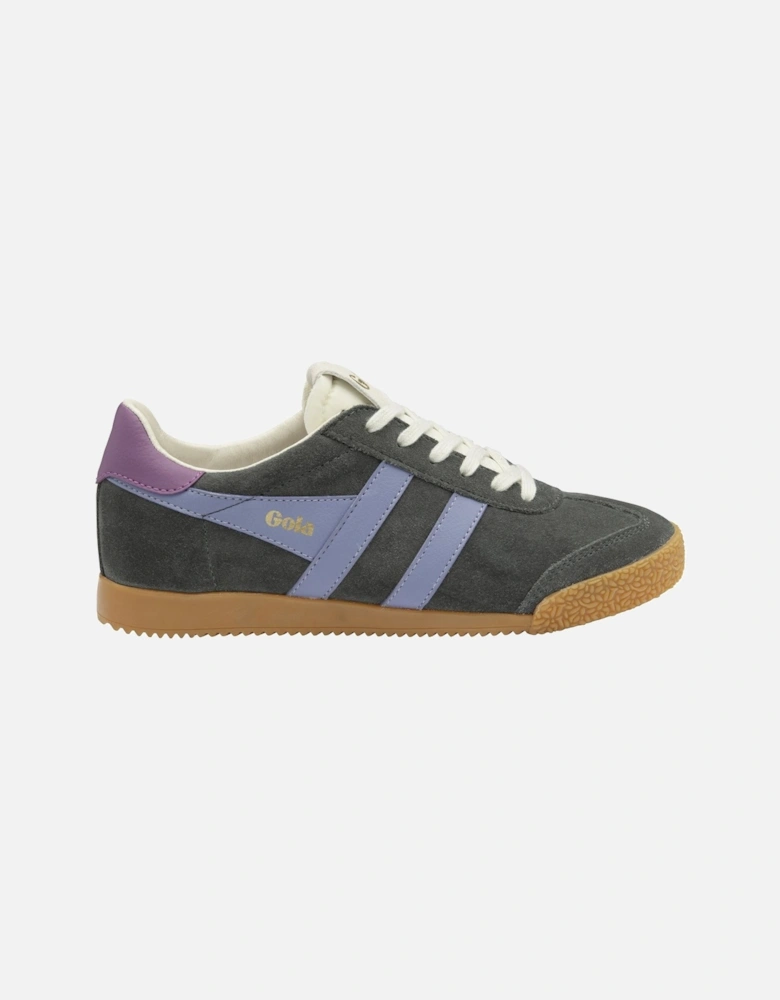 Elan Suede Women's Storm/Foxglove Trainers