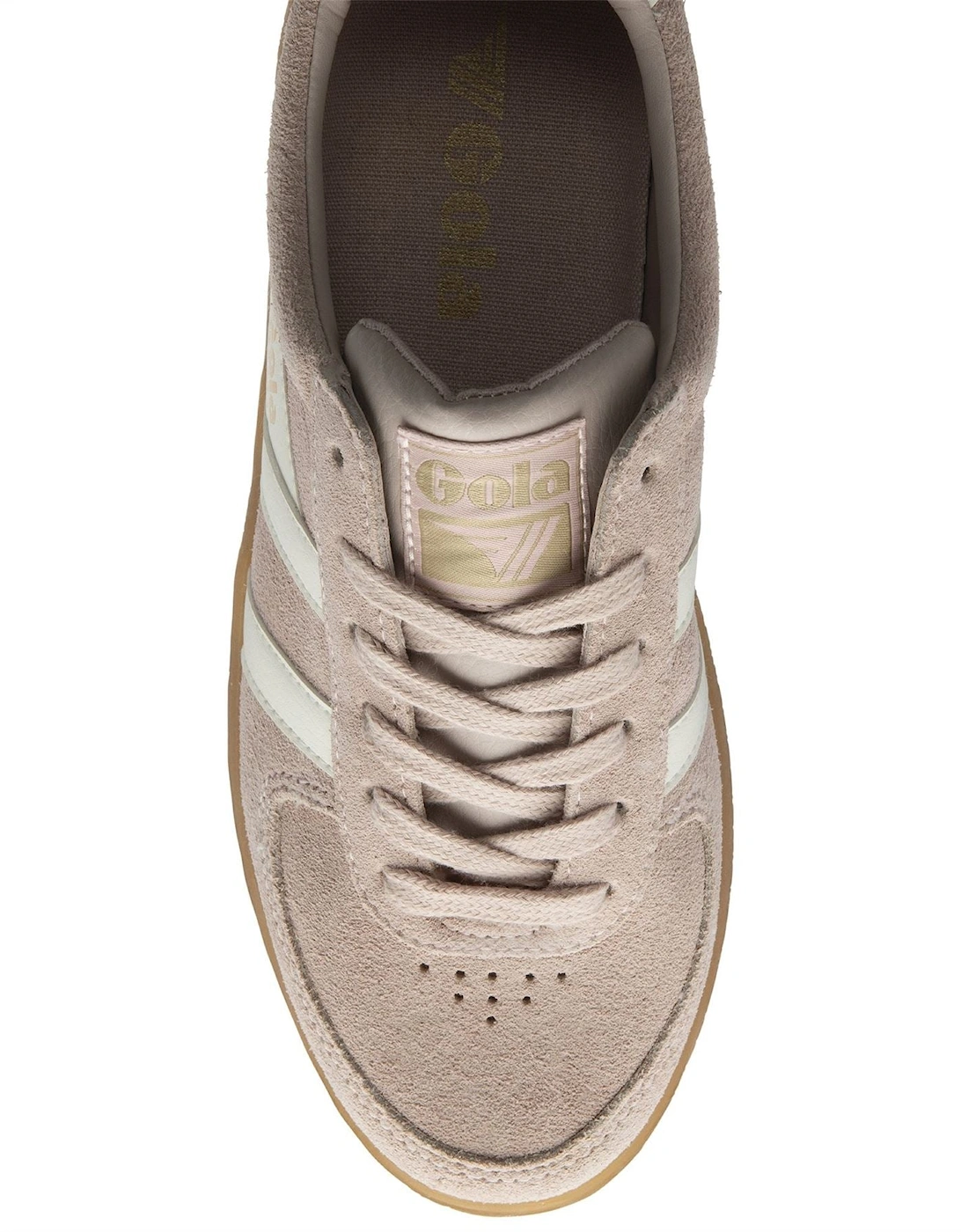 Grandslam Suede Women's Rose/Off White Trainers