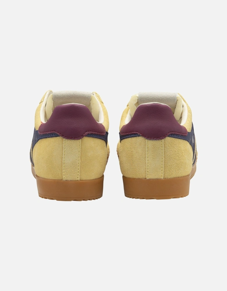 Elan Suede Women's Pollen/Cerise Trainers