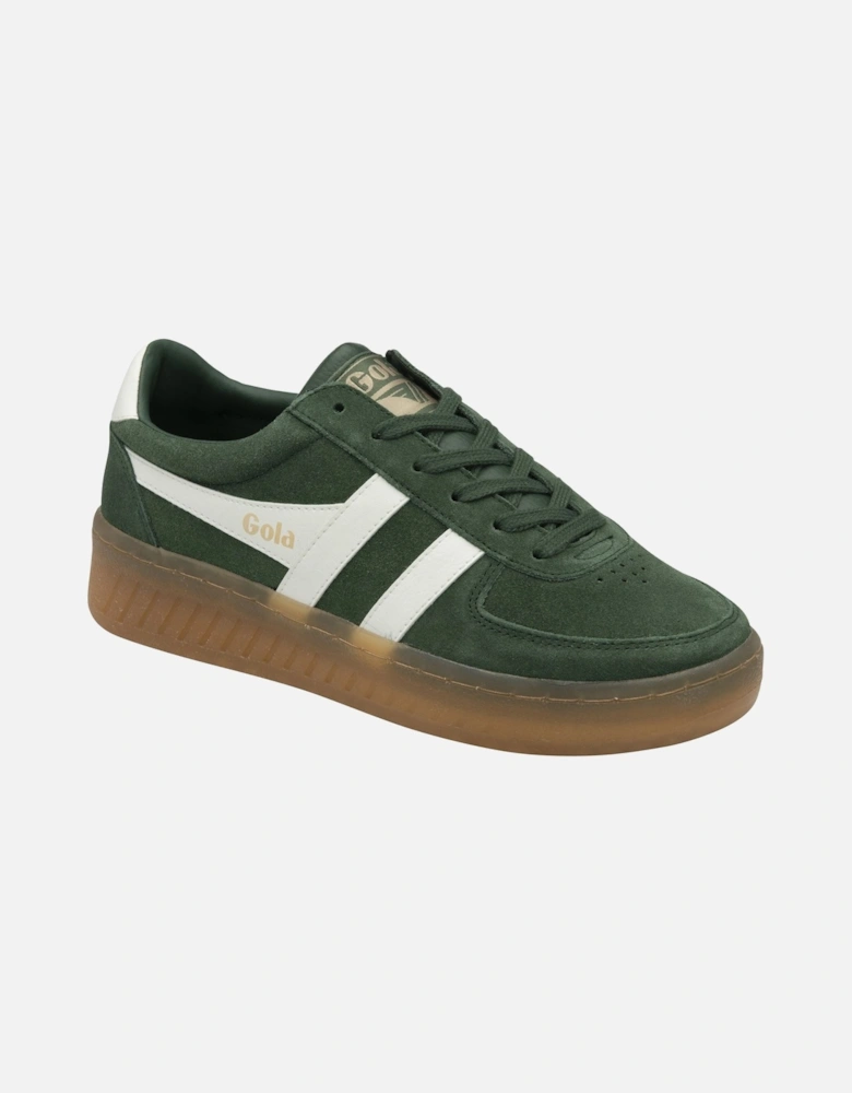 Grandslam Suede Women's Evergreen/Off White Trainers