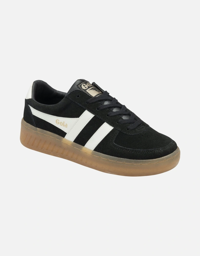 Grandslam Suede Women's Black/Off White Trainers