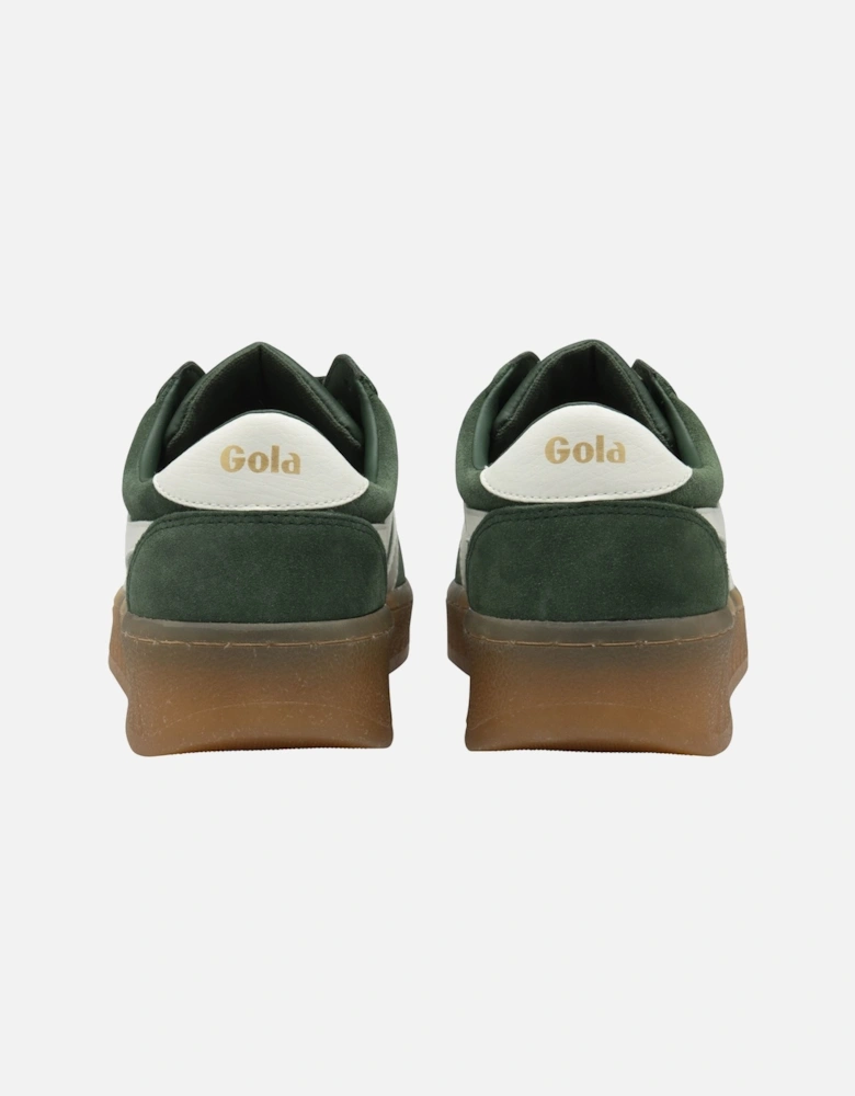 Grandslam Suede Women's Evergreen/Off White Trainers