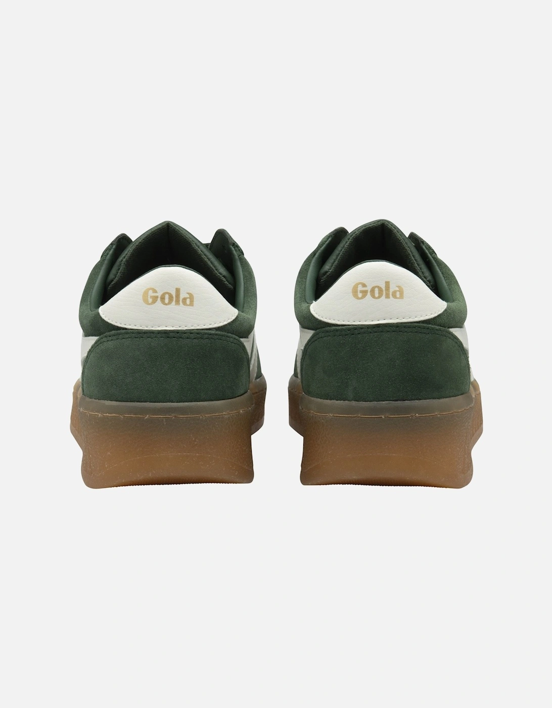 Grandslam Suede Women's Evergreen/Off White Trainers