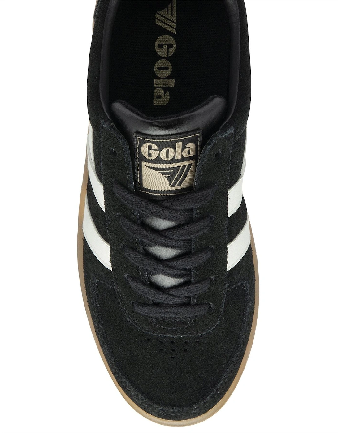 Grandslam Suede Women's Black/Off White Trainers