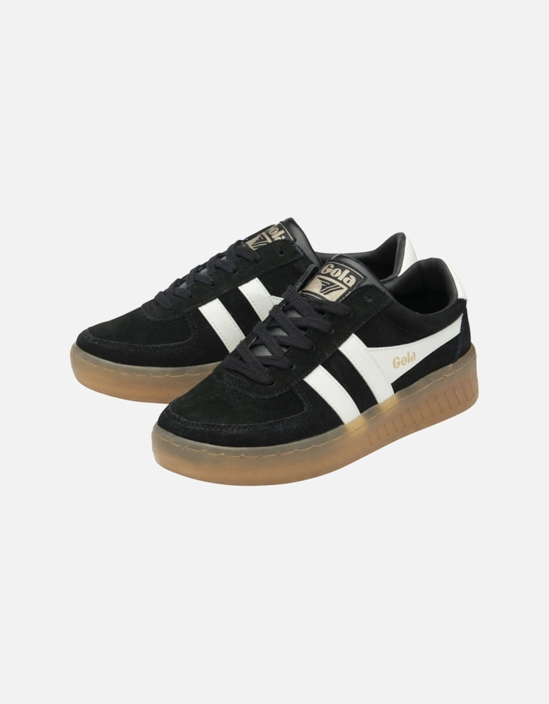 Grandslam Suede Women's Black/Off White Trainers