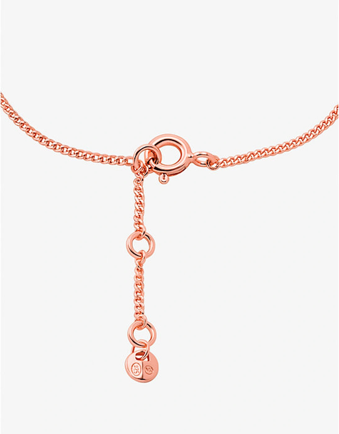 Precious Metal-Plated Sterling Silver Heart Bracelet