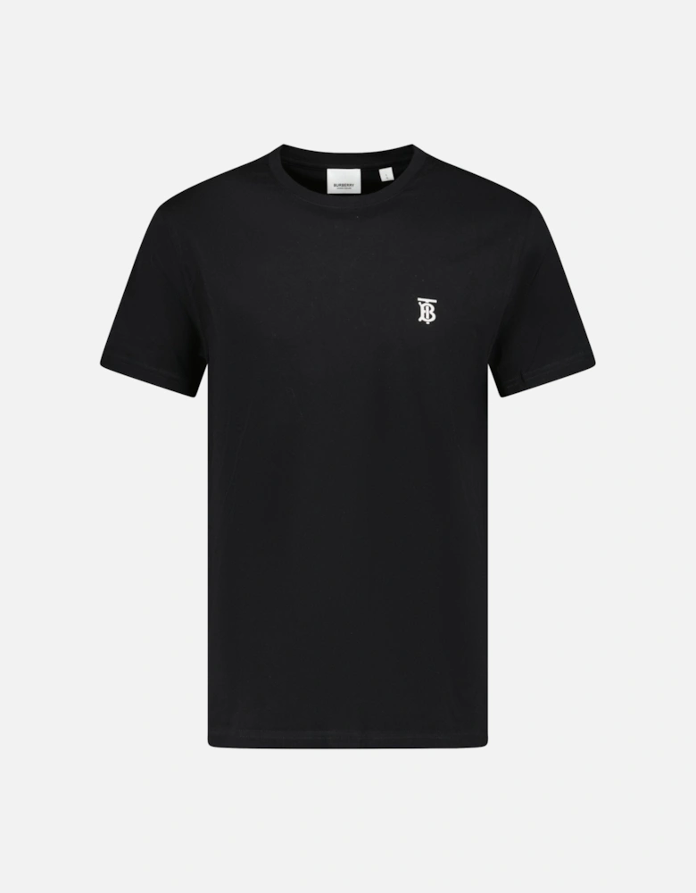 'Parker' Short Sleeve T-Shirt Black