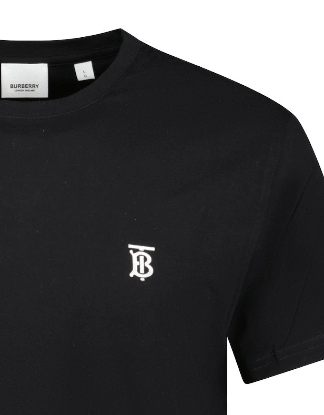 'Parker' Short Sleeve T-Shirt Black