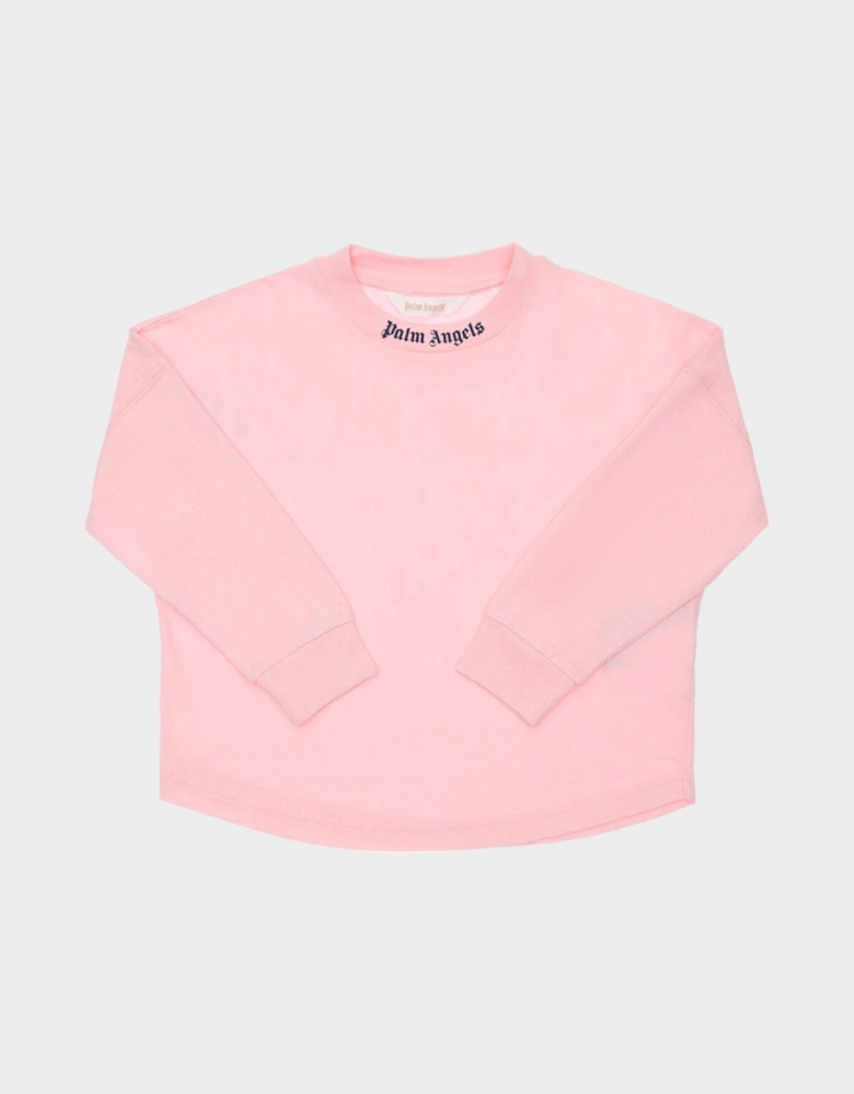 Classic Logo Long Sleeve Tee 'Almond Blossom'