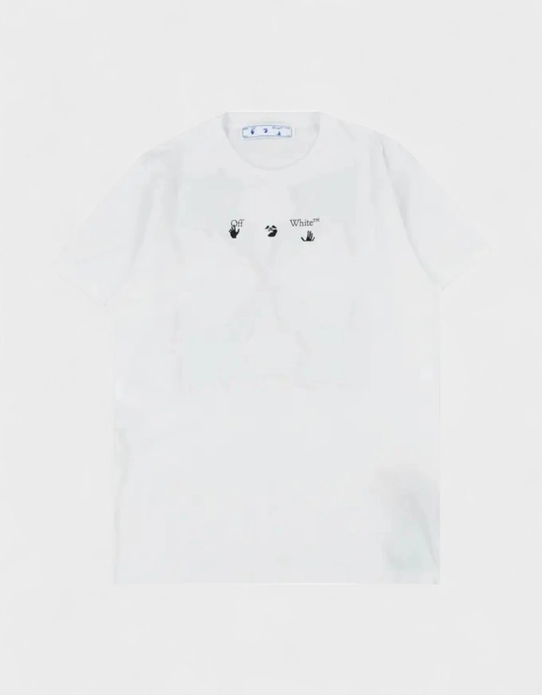 Bolt Arrow Short Sleeve Slim Tee 'White/Green'