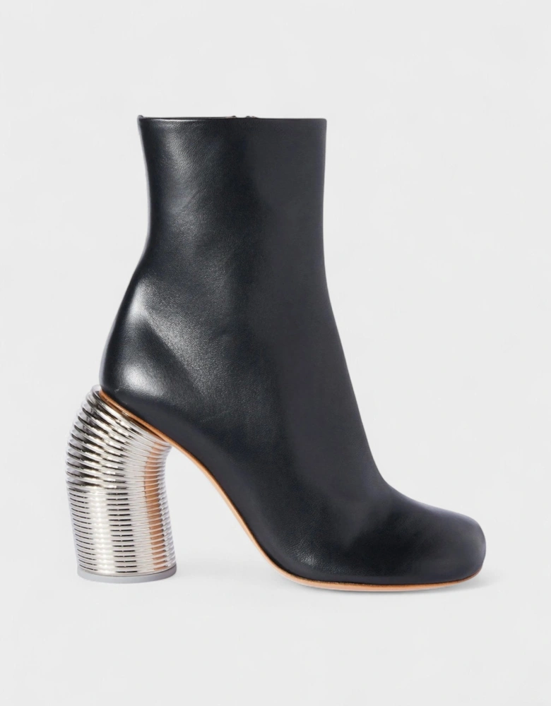 Spring Leather Ankle Boots