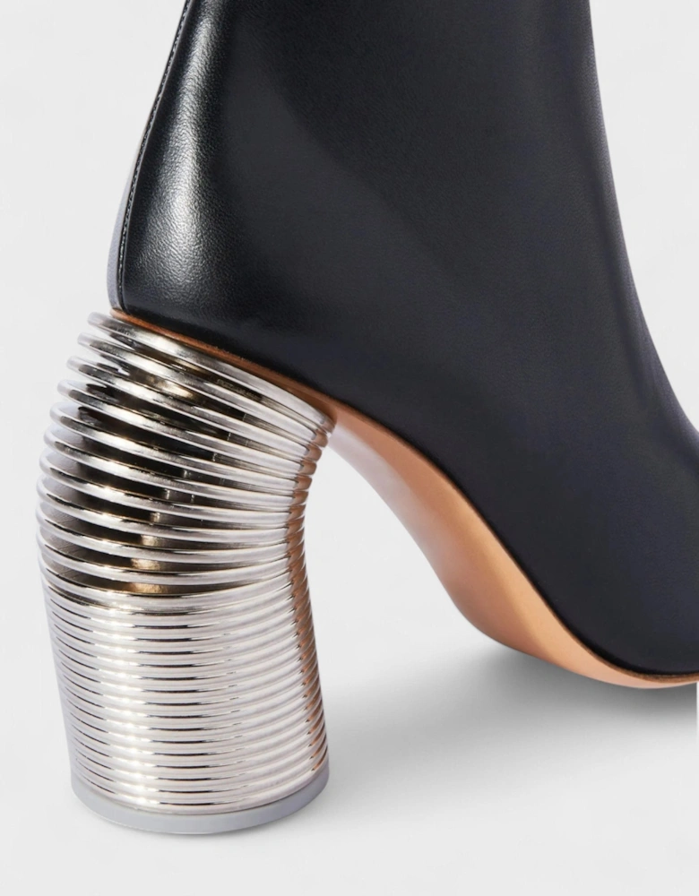 Spring Leather Ankle Boots