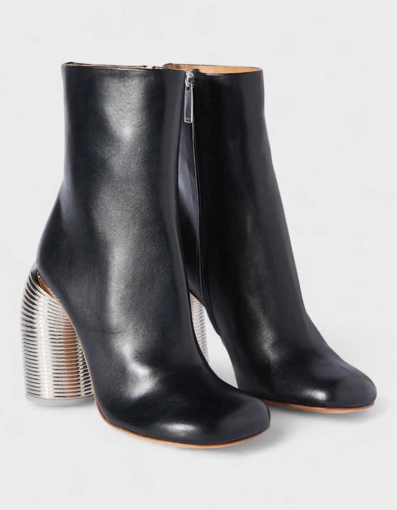 Spring Leather Ankle Boots