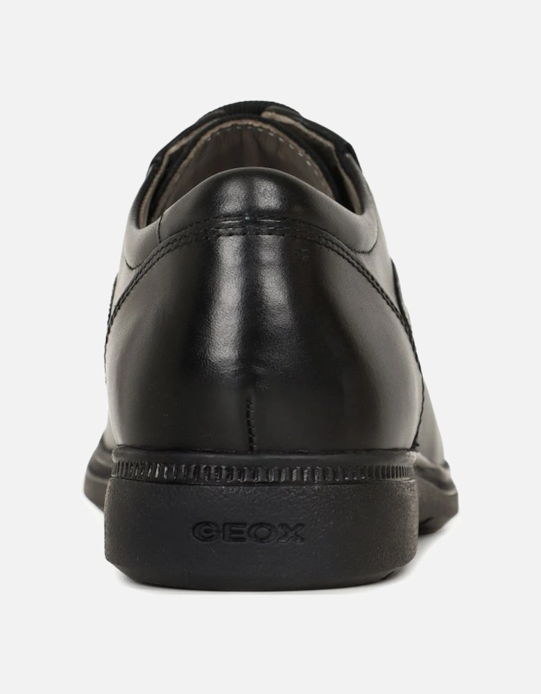 Junior Federico Plain Boys Senior School Shoes