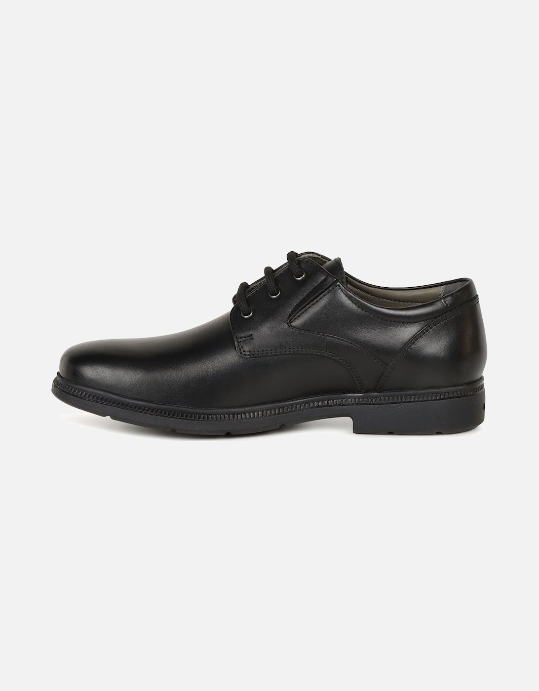 Junior Federico Plain Boys Senior School Shoes