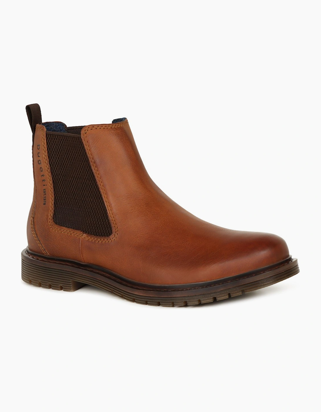 Bugatti Men's Carbon Mens Chelsea Boots - Brown - Size: 12